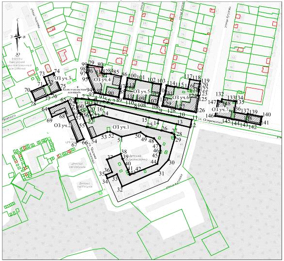 Постановление Правительства Нижегородской области от 05.12.2023 N 1045 "Об установлении зон охраны объекта культурного наследия регионального значения "Ансамбль застройки квартала" (ул. Островского, 36 (литера А), 26 (литера А); ул. Кутузова, 31 (литера А1), 33 (литера А), 35 (литера А), 37 (литера А), 39 (литера А1), 41 (литера А1); ул. Чкалова, 2 (литера А2), ул. Чкалова 4 (литера А3)), расположенного в г. Выкса Нижегородской области, и утверждении требований к градостроительным регламентам в границах территорий данных зон"