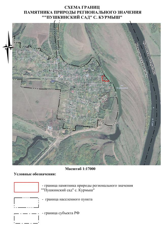 Постановление Правительства Нижегородской области от 20.09.2024 N 569 "О реорганизации государственного памятника природы местного значения "Пушкинский сад" с. Курмыш", расположенного в Пильнинском муниципальном округе Нижегородской области"