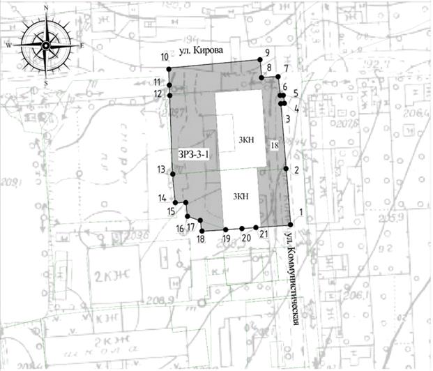 Постановление Правительства Нижегородской области от 08.04.2026 N 133 "Об установлении зон охраны объектов культурного наследия регионального значения "Здание школы, где в 1918 г. учился писатель А.И.Патреев" (Нижегородская область, Лукояновский район, г. Лукоянов, пл. Мира, 5), "Особняк" (Нижегородская область, г. Лукоянов, пл. Мира, 8), утверждении ограничений использования земельных участков и их частей и требований к градостроительным регламентам в границах территорий данных зон". Рис. 31