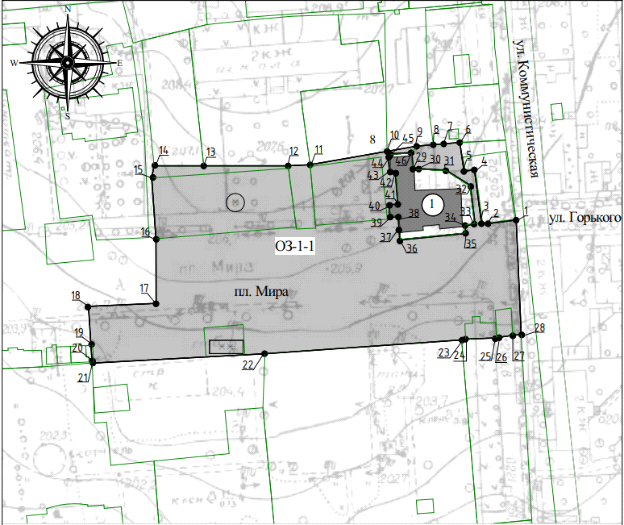 Постановление Правительства Нижегородской области от 08.04.2026 N 133 "Об установлении зон охраны объектов культурного наследия регионального значения "Здание школы, где в 1918 г. учился писатель А.И.Патреев" (Нижегородская область, Лукояновский район, г. Лукоянов, пл. Мира, 5), "Особняк" (Нижегородская область, г. Лукоянов, пл. Мира, 8), утверждении ограничений использования земельных участков и их частей и требований к градостроительным регламентам в границах территорий данных зон". Рис. 43