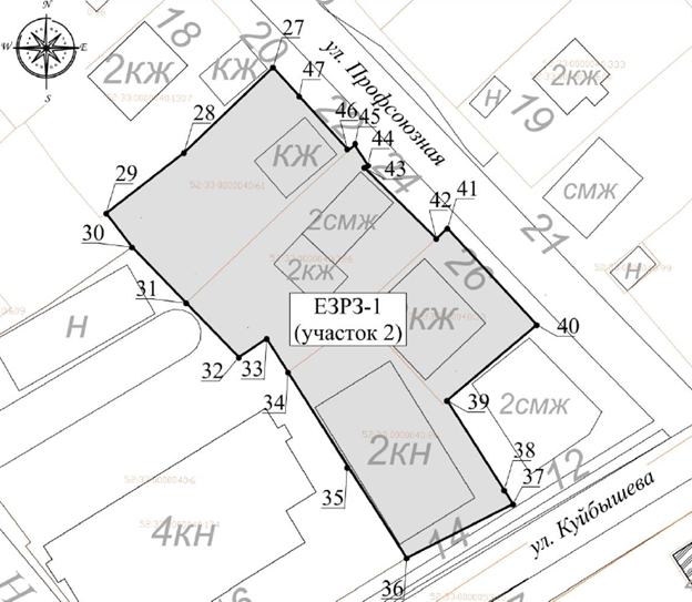Постановление Правительства Нижегородской области от 29.06.2026 N 304 "Об установлении объединенной зоны охраны объектов культурного наследия регионального значения "Жилой дом" (Нижегородская область, Павловский муниципальный округ, г. Павлово, ул.Куйбышева, 7), "Доходный дом Смирнова" (Нижегородская область, Павловский муниципальный округ, г. Павлово, ул. Куйбышева, 3/13), утверждении ограничений использования земельных участков и их частей и требований к градостроительным регламентам в границах территорий данной зоны". Рис. 19