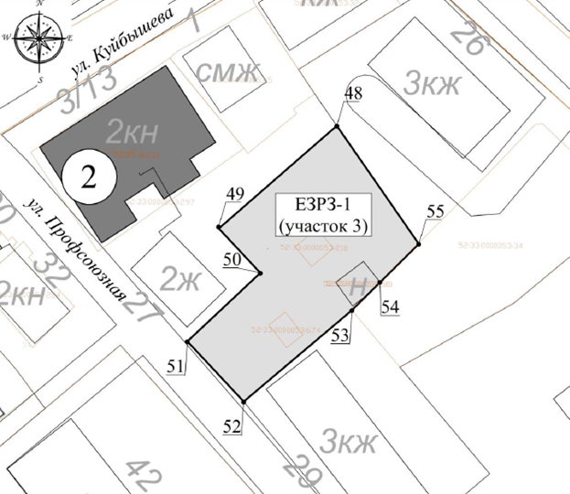 Постановление Правительства Нижегородской области от 29.06.2026 N 304 "Об установлении объединенной зоны охраны объектов культурного наследия регионального значения "Жилой дом" (Нижегородская область, Павловский муниципальный округ, г. Павлово, ул.Куйбышева, 7), "Доходный дом Смирнова" (Нижегородская область, Павловский муниципальный округ, г. Павлово, ул. Куйбышева, 3/13), утверждении ограничений использования земельных участков и их частей и требований к градостроительным регламентам в границах территорий данной зоны". Рис. 22