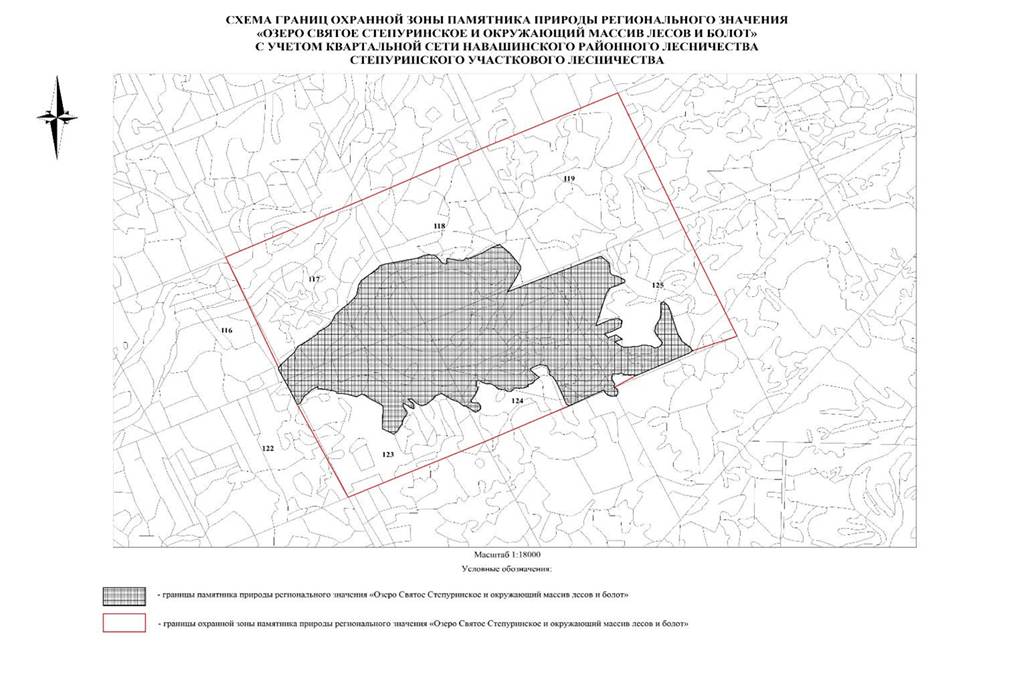 Указ Губернатора Нижегородской области от 20.02.2026 N 34 "Об установлении охранной зоны памятника природы регионального значения "Озеро Святое Степуринское и окружающий массив лесов и болот". Рис. 2