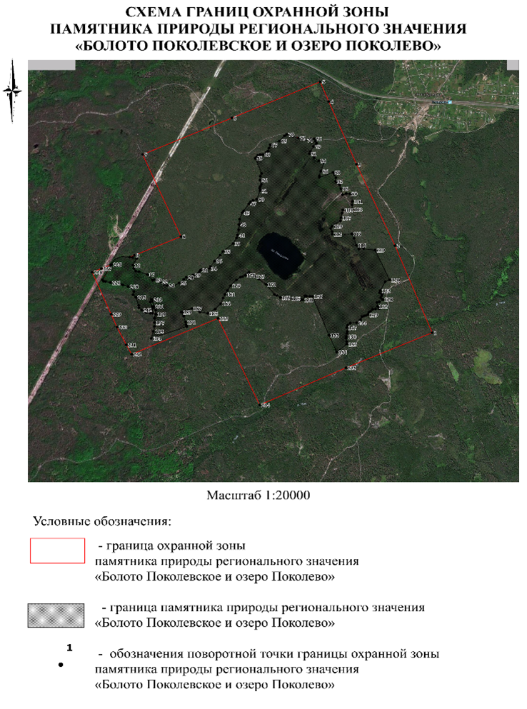 Указ Губернатора Нижегородской области от 08.04.2026 N 85 "Об установлении охранной зоны особо охраняемой природной территории регионального значения "Памятник природы "Болото Поколевское и озеро Поколево". Рис. 3